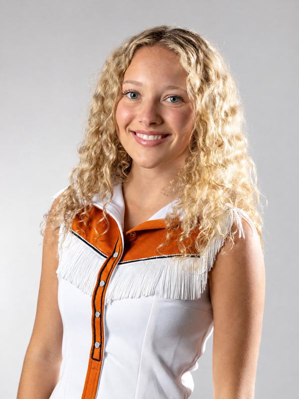 Riley Jurecek in uniform, studio portrait